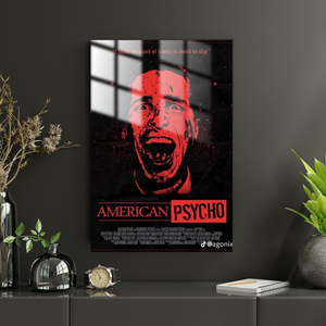 American Pysco Patrick Bateman- Metal Poster 202