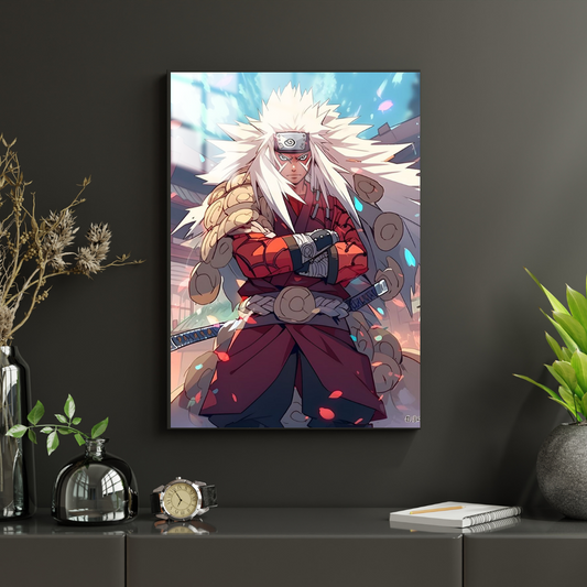 Naruto Jiraia - Metal Poster 357