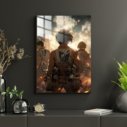 Attack on Titan Eren Yeager - Metal Poster 477