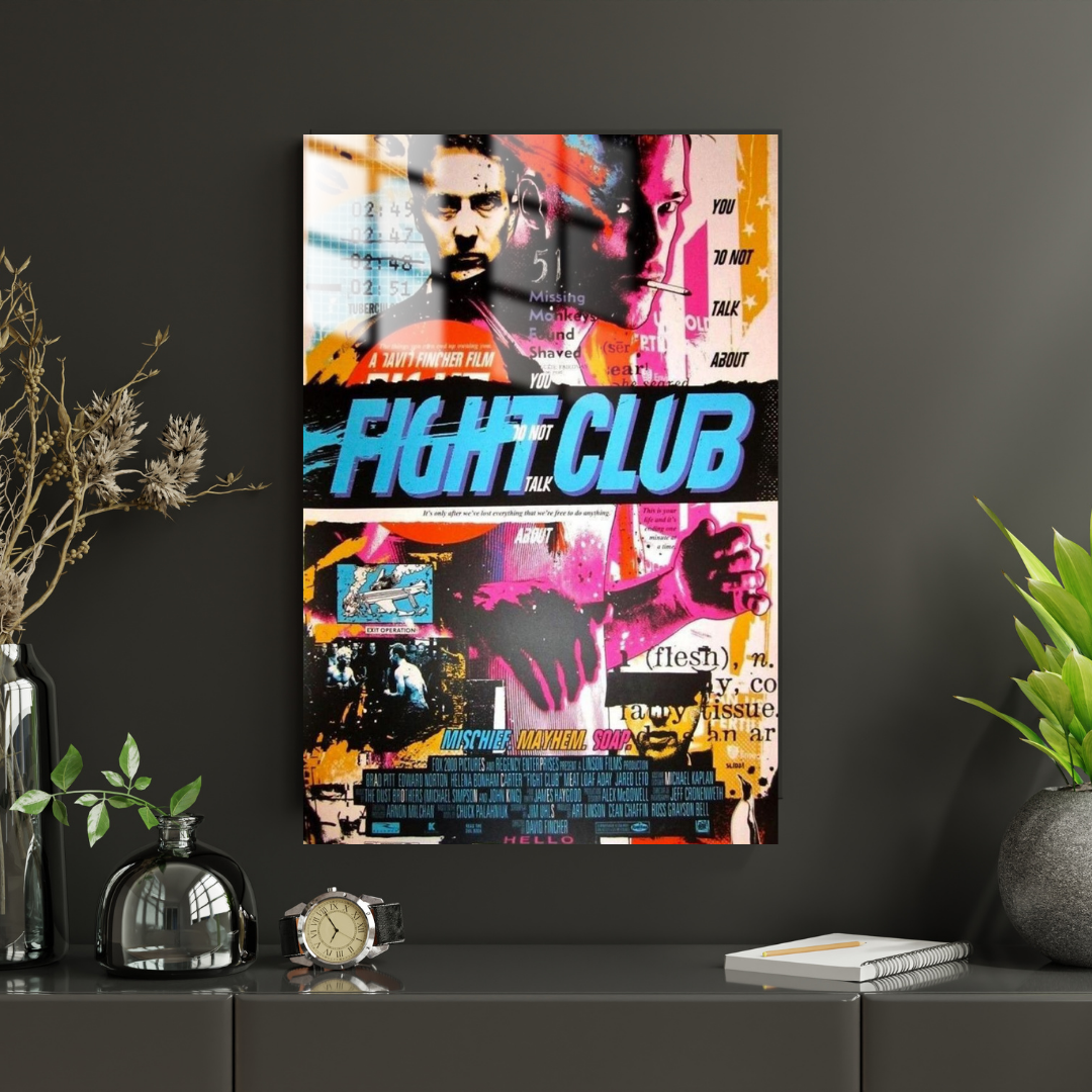 Fight Club - Metal Poster 205