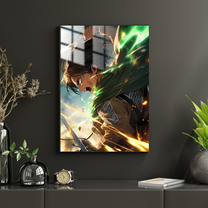 Attack on Titan Eren Yeager - Metal Poster 478