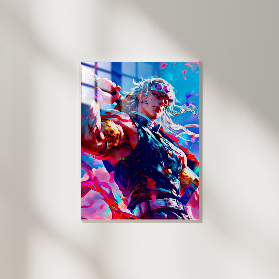 Demon Slayer Tengen Uzui - Metal Poster 399