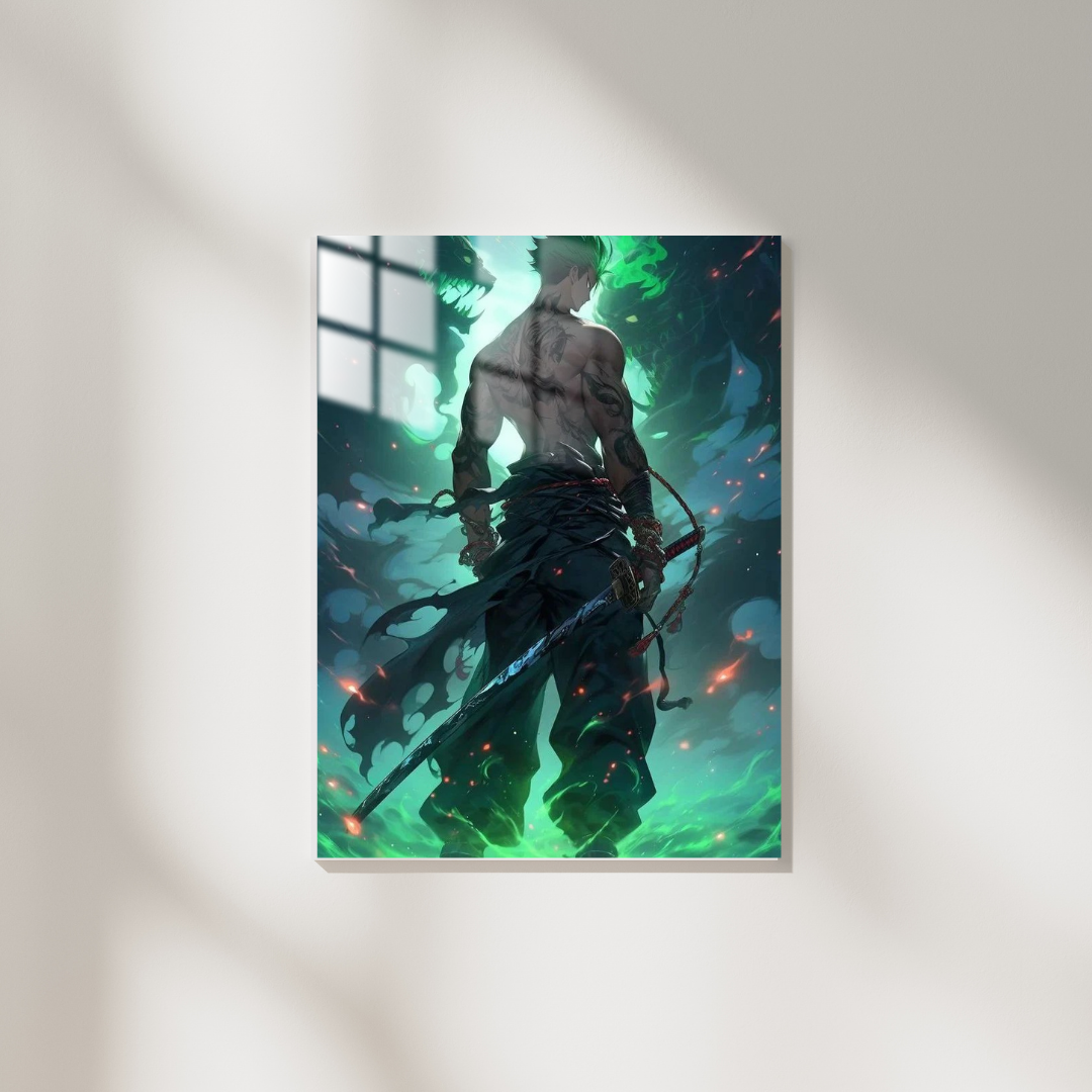 One Piece Roronoa Zoro - Metal Poster 427