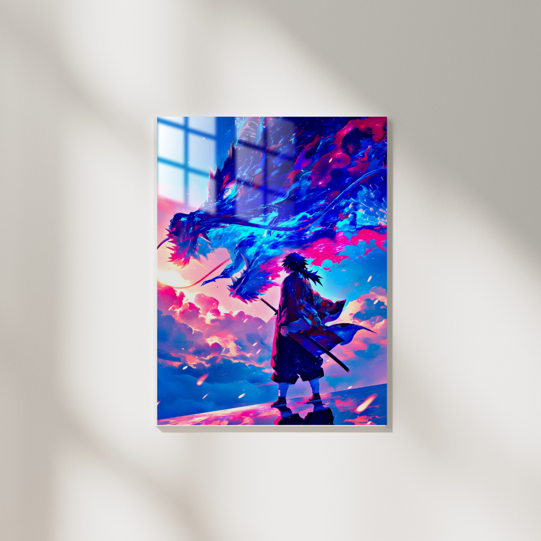 Demon Slayer Giyu Tomioka - Metal Poster 453