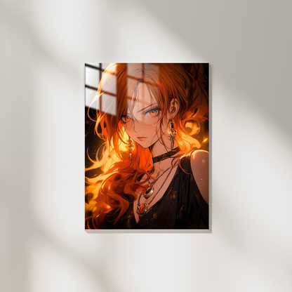 One Piece Nami - Metal Poster 462