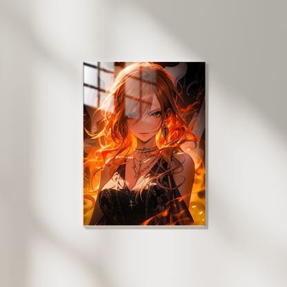 One Piece Nami - Metal Poster 461