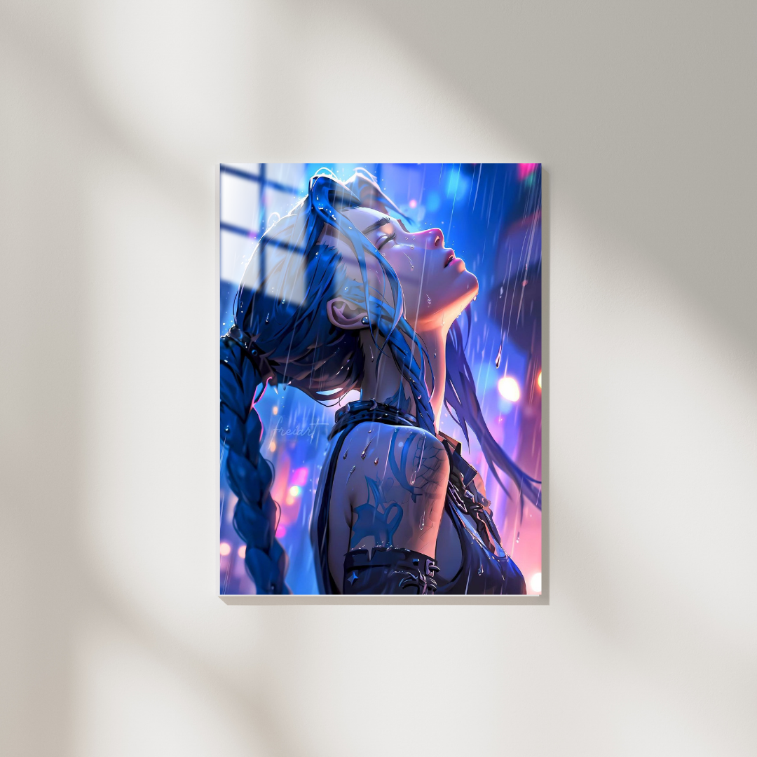 Leauge Of Legends Jinx - Metal Poster 268