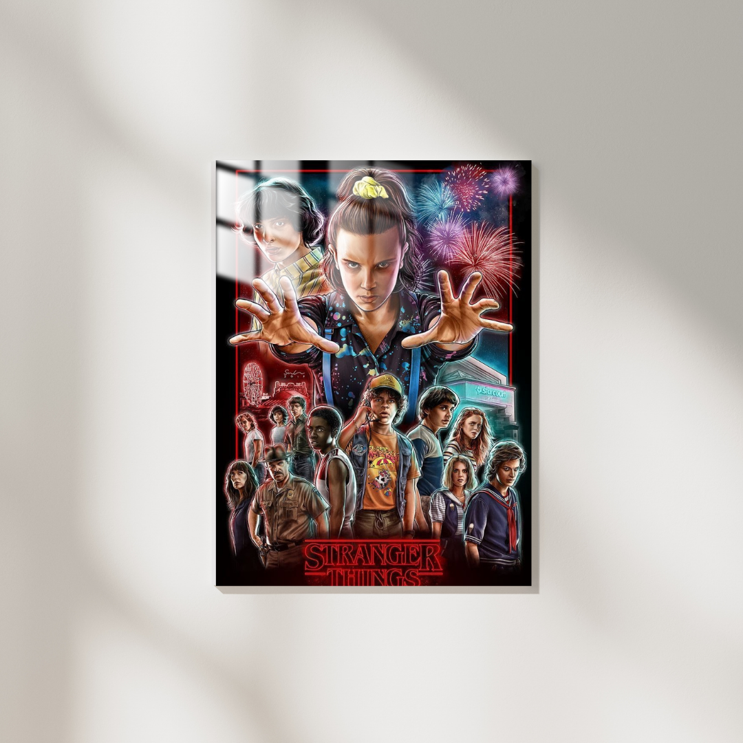 Stranger Things- Metal Poster 310