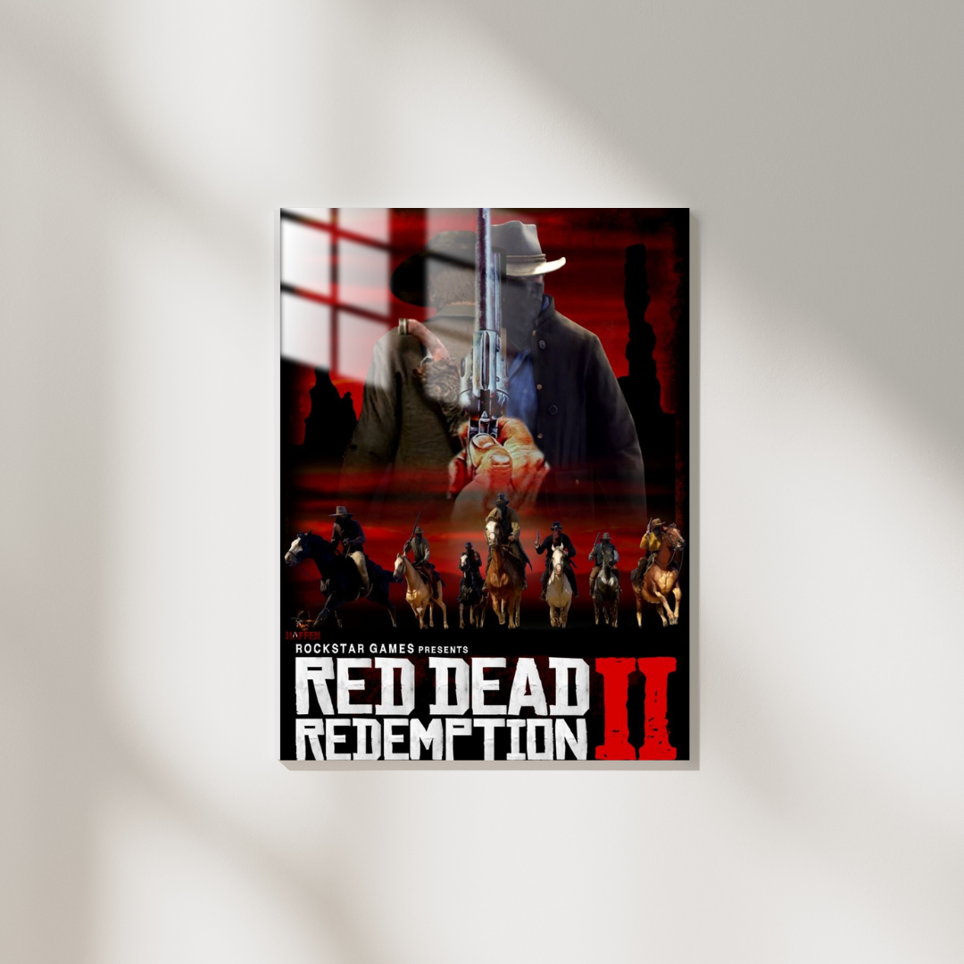 Red Dead Redemption 2- Metal Poster 326