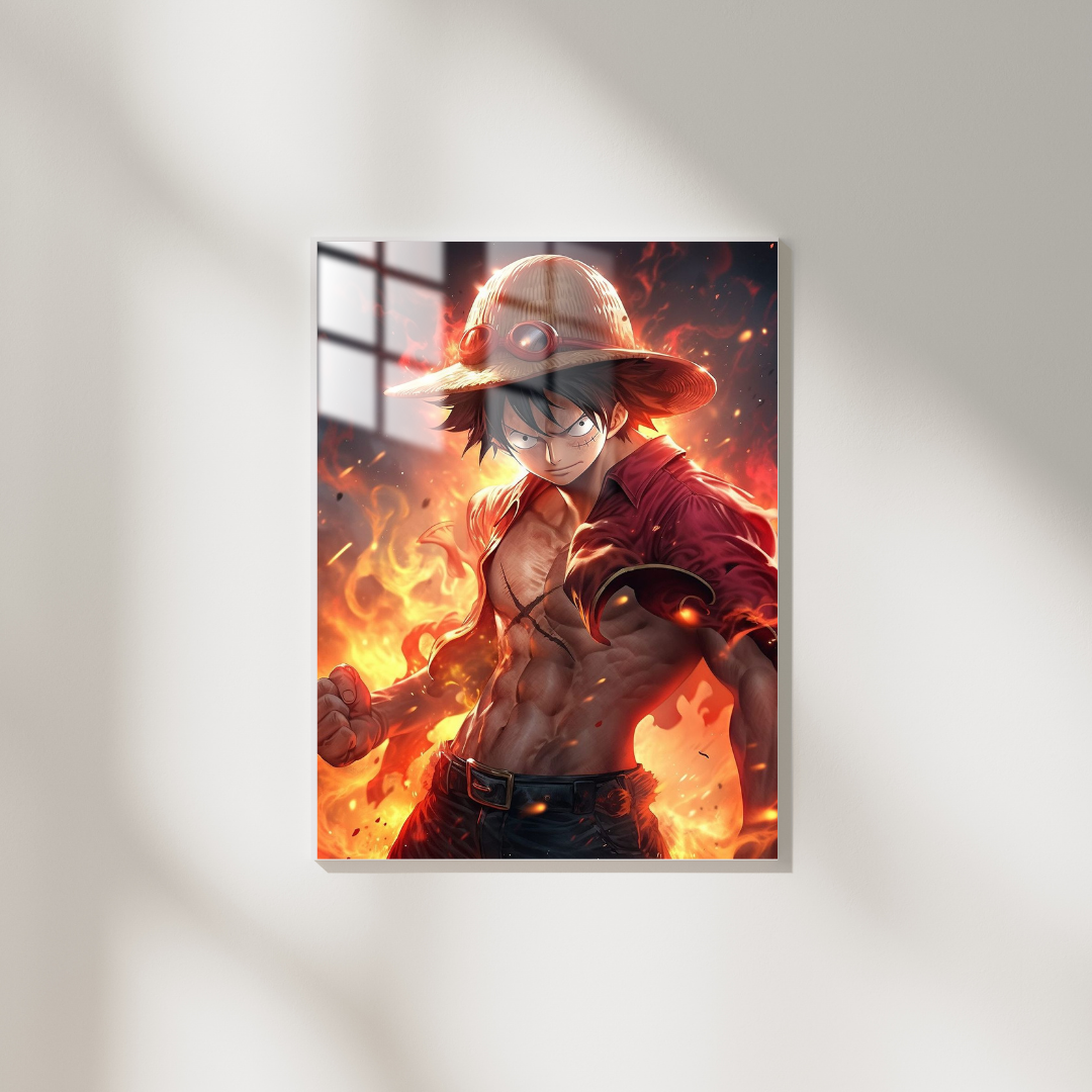 One Piece Monkey D. Luffy - Metal Poster 479