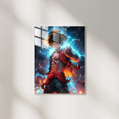 One Piece Monkey D. Luffy - Metal Poster 471