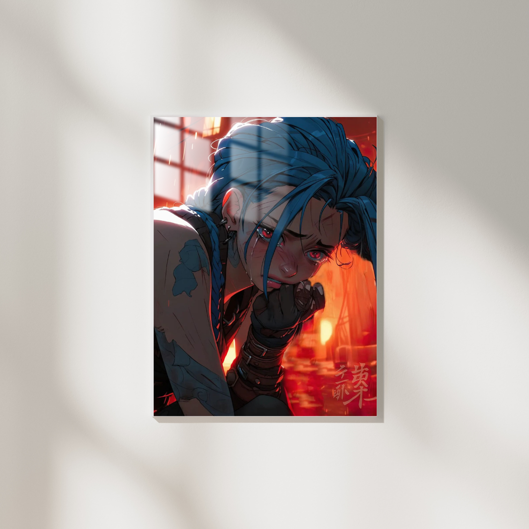 League Of Legends Jinx - Metal Poster 368