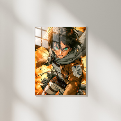 Attack On Titan Mikasa - Metal Poster 374