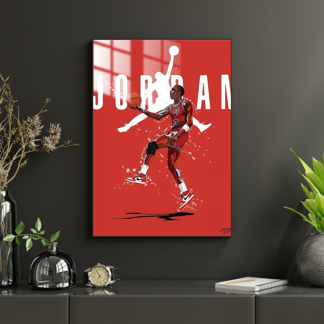 Michael Jordan - Metal Poster 1482