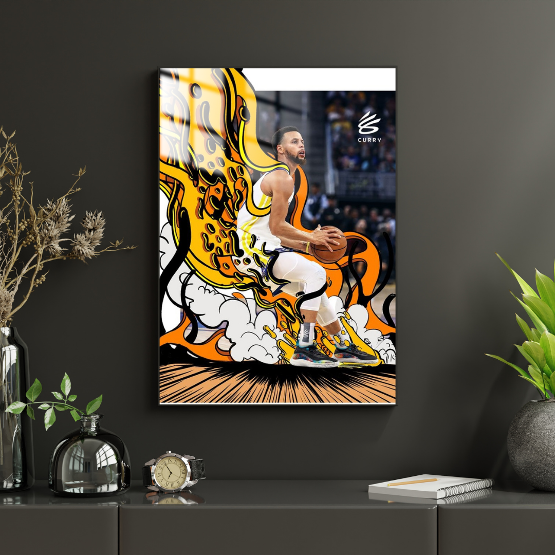 Stephen Curry - Metal Poster 1483