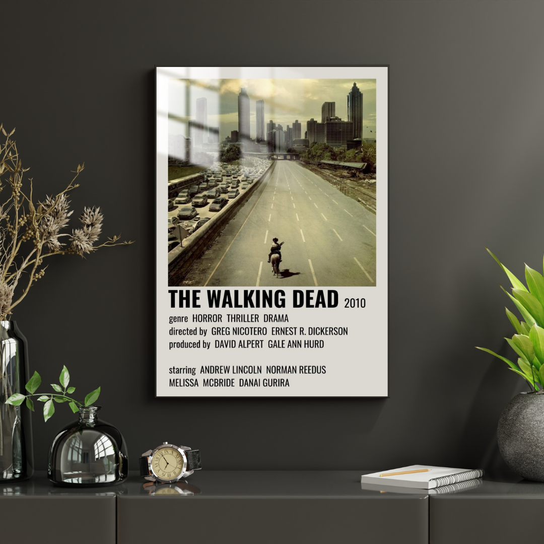 The Walking Dead - Metal Poster 1408