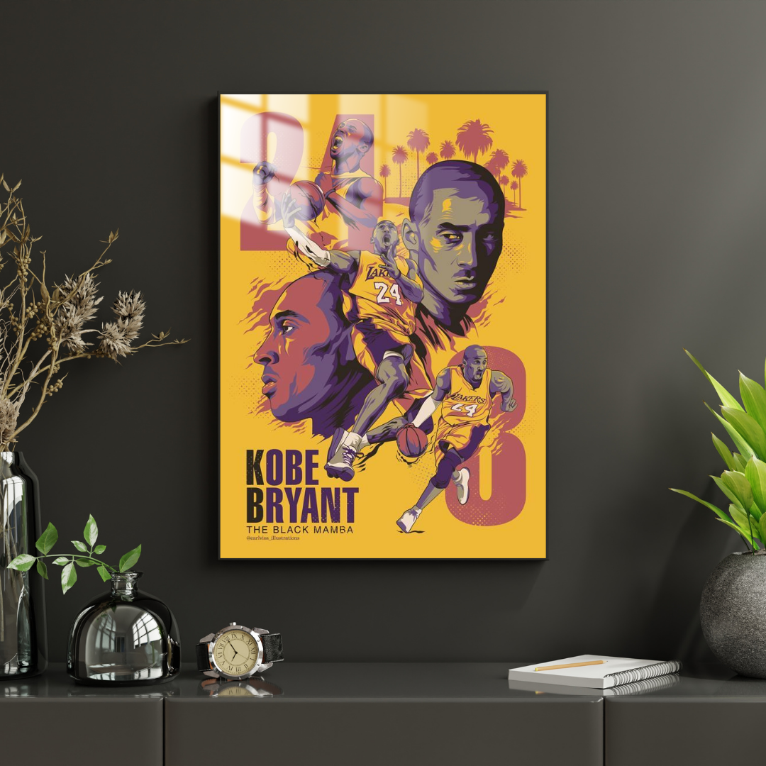 Kobe Bryant - Metal Poster 1499