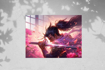 League of Legends Yasuo - Metal Poster 480