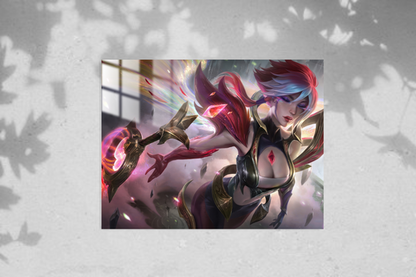 League of Legends Riven - Metal Poster 482