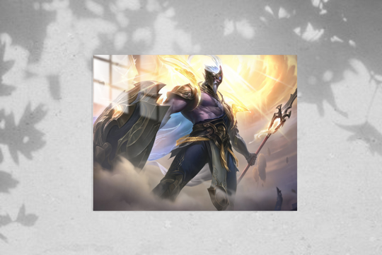 Legaue of Legends Pantheon - Metal Poster 484