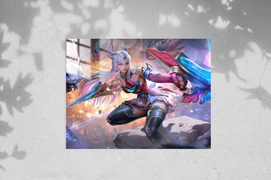 League of Legends Kai Sa- Metal Poster 486