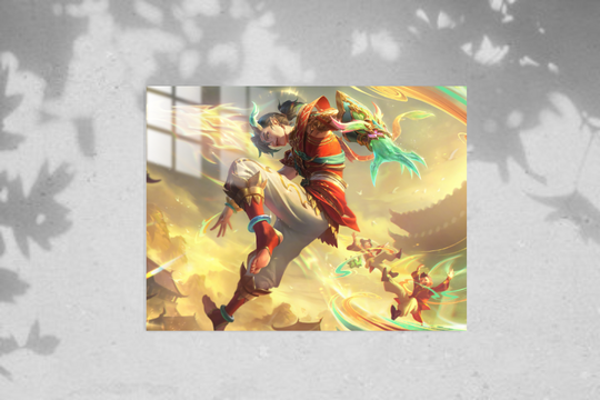 League of Legends Ezreal - Metal Poster 487