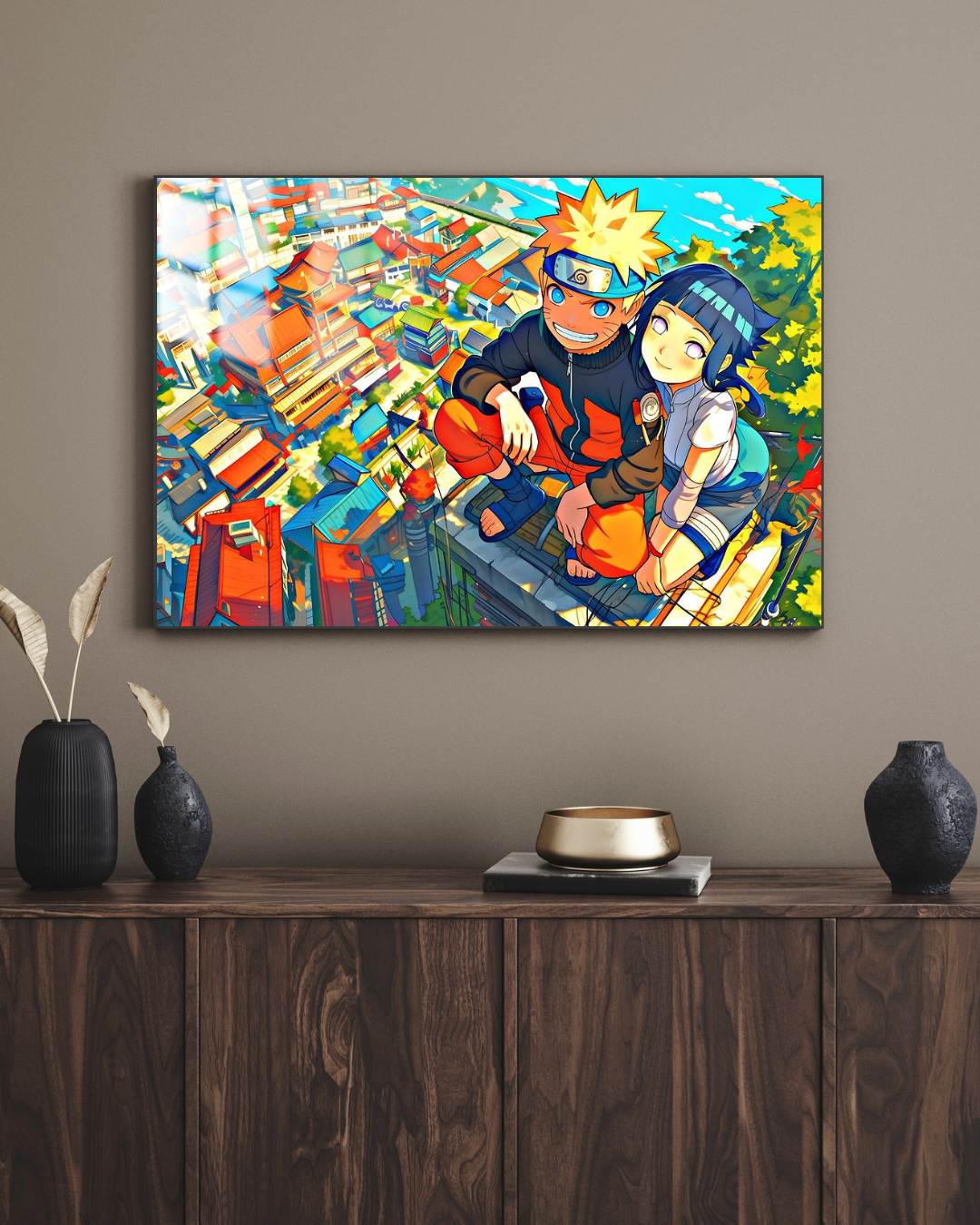 Naruto ve Hinata - Metal Poster 116