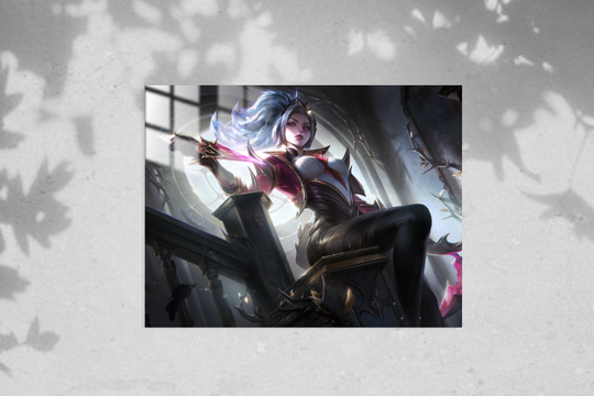 League Of Legends Akali - Metal Poster 346