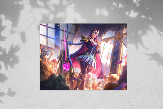 League Of Legends Caitlynn - Metal Poster 345