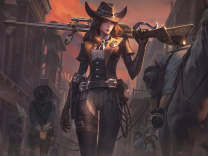 League Of Legends Caitlyn - Metal Poster 644