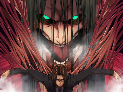 Attack on Titan - Eren Yeager Metal Poster 648