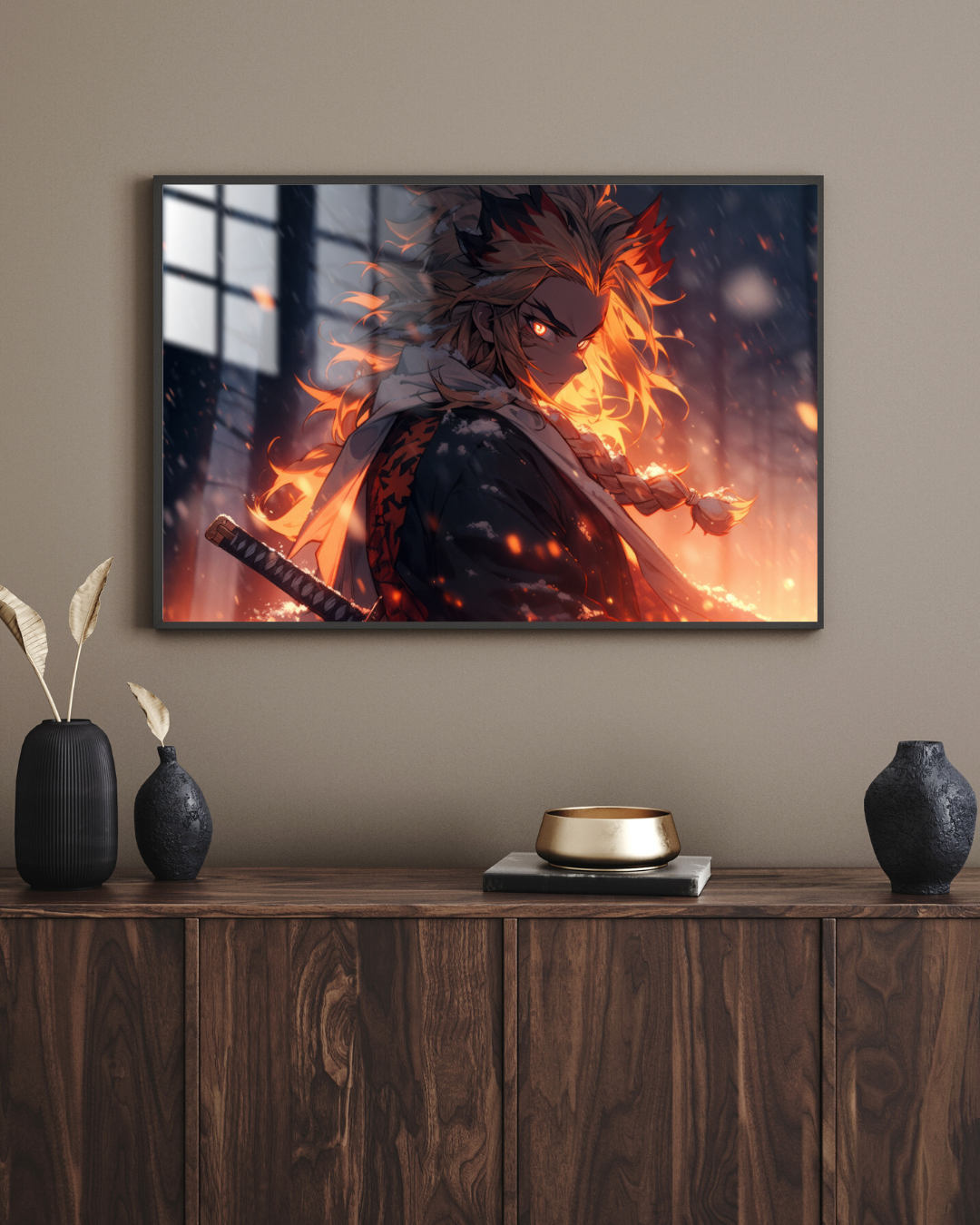 Demon Slayer - Kyojuro Rengoku Metal Poster 652