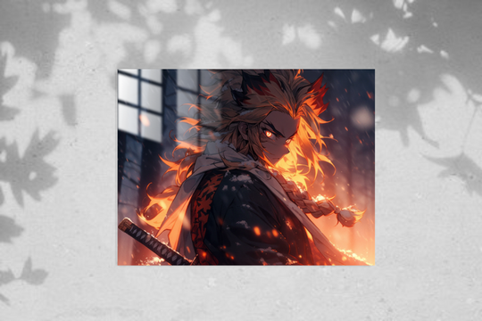 Demon Slayer - Kyojuro Rengoku Metal Poster 652