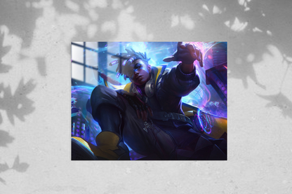 Leauge Of Legend Ekko- Metal Poster 249