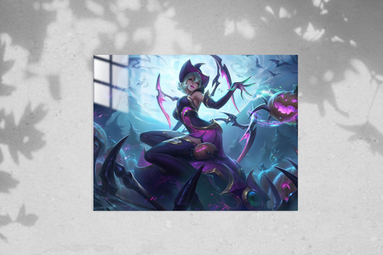 Leauge Of Legend Ellise- Metal Poster 244