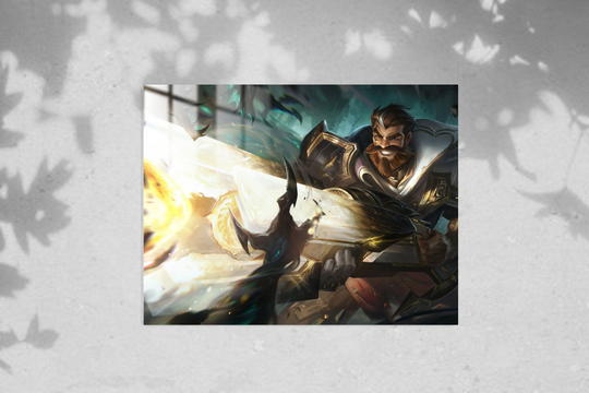 League Of Legends Graves - Metal Poster 331