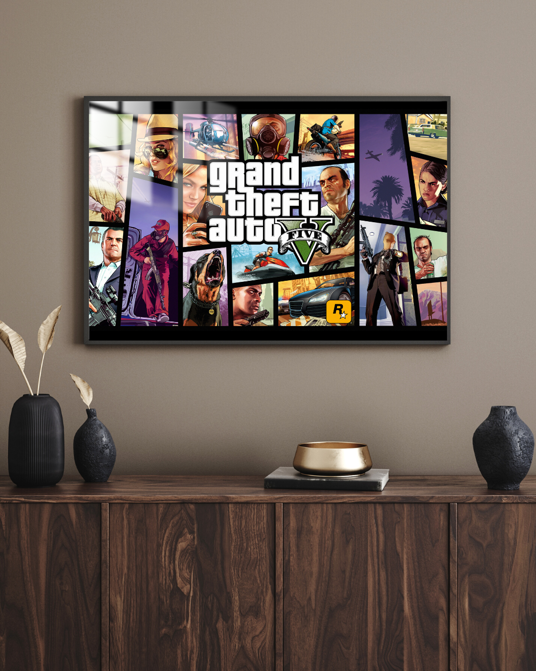 Grand Theft Auto 5 - Metal Poster 527