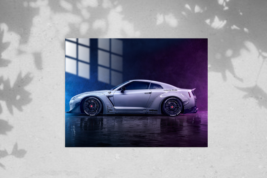 GTR R35 - Metal Poster 536