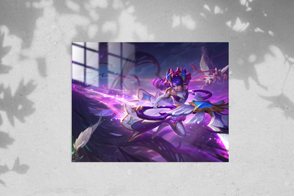 Leauge Of Legend Akali - Metal Poster 261