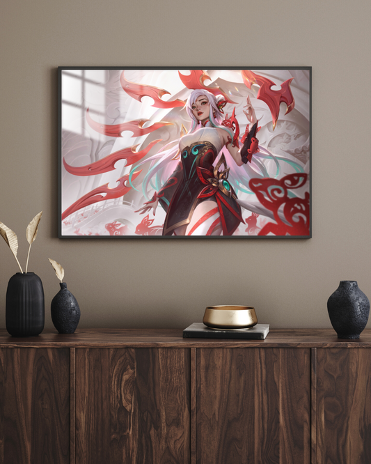 League Of Legends İrelia - Metal Poster 328