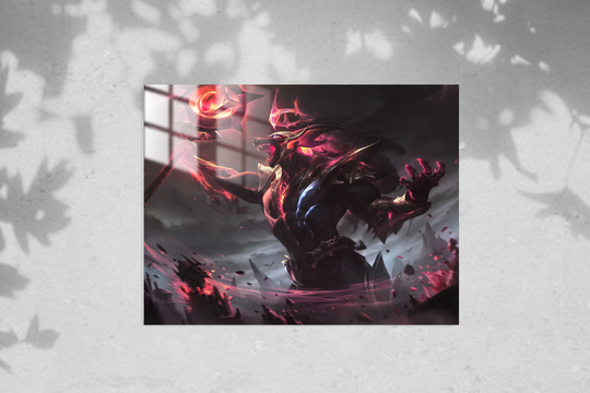 League Of Legends Nasus - Metal Poster 298