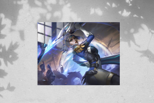 League Of Legends Fiora - Metal Poster 225