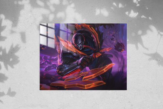 League Of Legends Pyke - Metal Poster 224