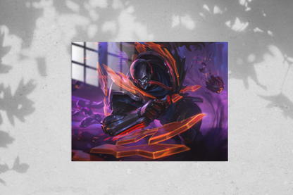 League Of Legends Pyke - Metal Poster 224