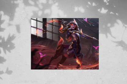 League Of Legends Lilia - Metal Poster 277