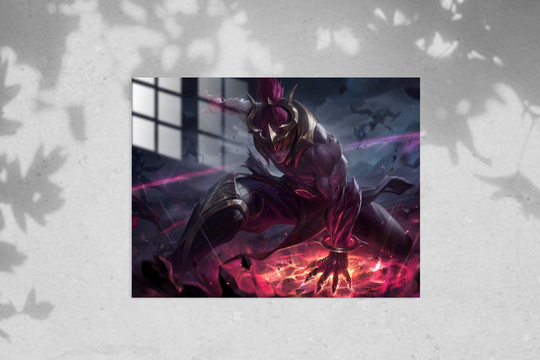 League Of Legends Lee Sin - Metal Poster 276