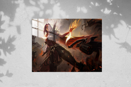 League Of Legends İrelia - Metal Poster 284