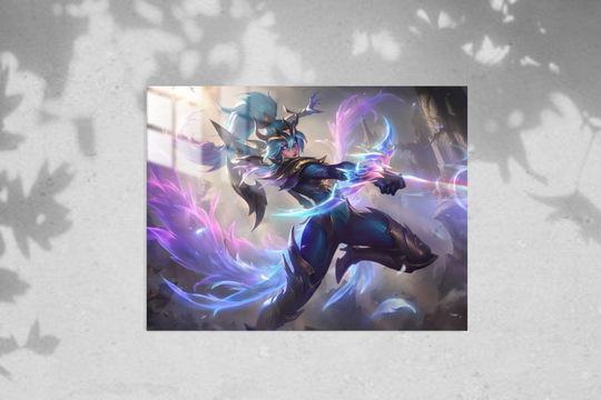 League Of Legends Vayne - Metal Poster 304