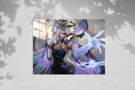 League Of Legends Morgana - Metal Poster 302