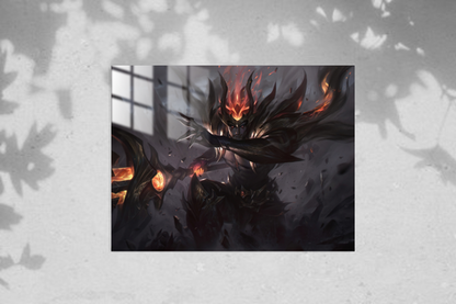 League Of Legends Jarvan - Metal Poster 296